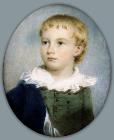 Retrato de un niño de James Nixon